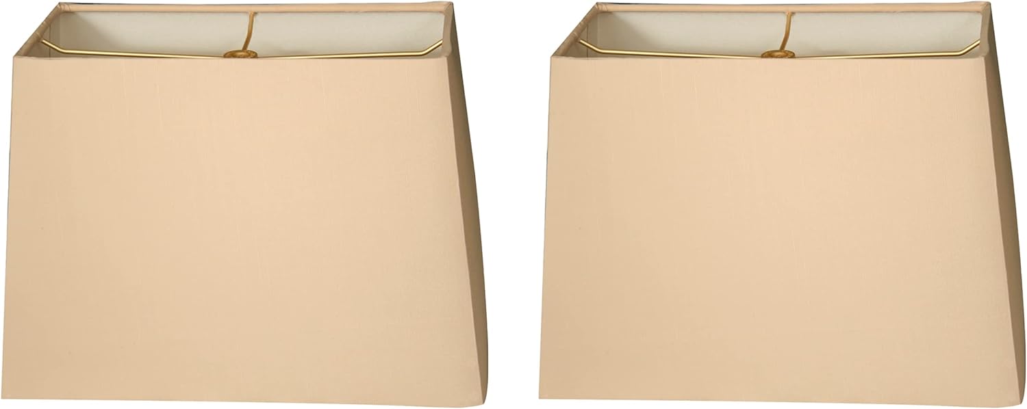 Rectangle Hardback Lamp Shade Set for Modern Home Decor