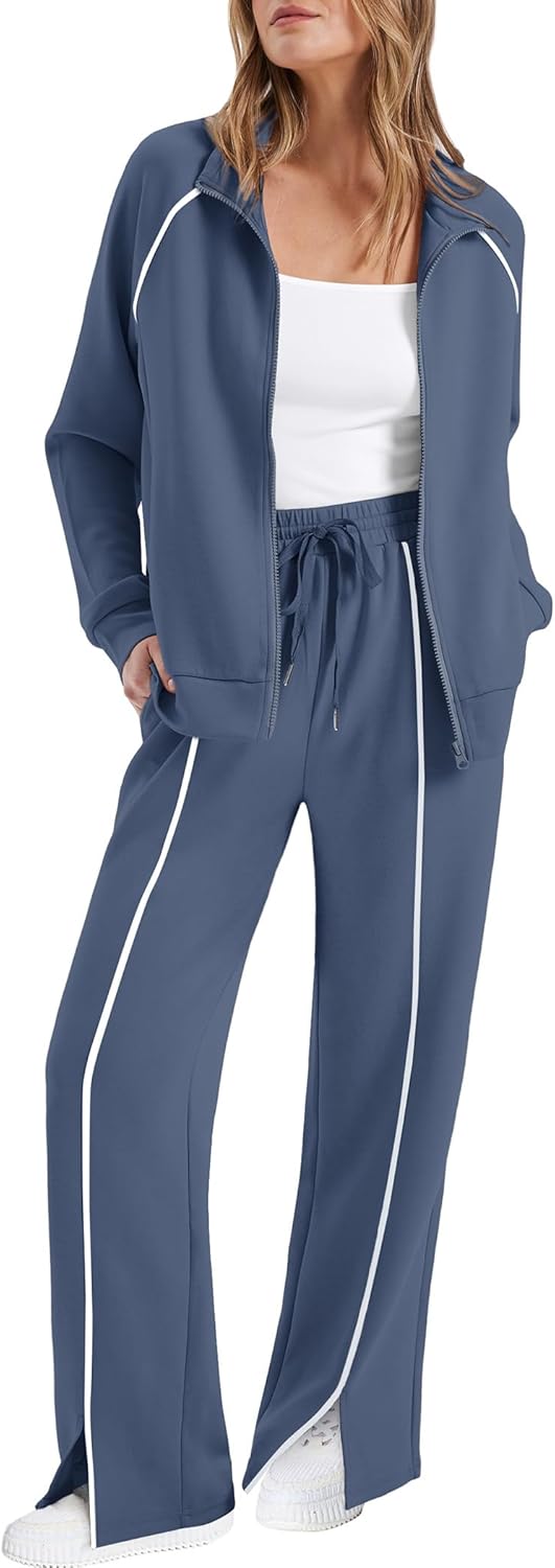 Stylish SAMPEEL 2 Piece Outfits for Women Lounge Sets