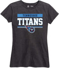 Tennessee Titans Womens Plus Size Relaxed Fit T-Shirt - Comfortable