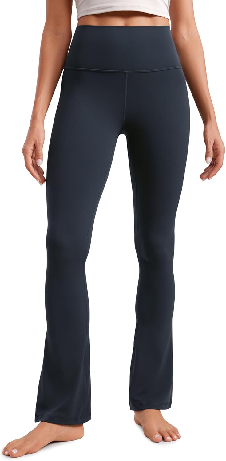 CRZ YOGA Butterluxe High Waist Mini Flared Leggings for Women