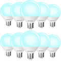 BUBO Vanity Light Bulbs G25 5000K Daylight - Makeup Ready Lighting