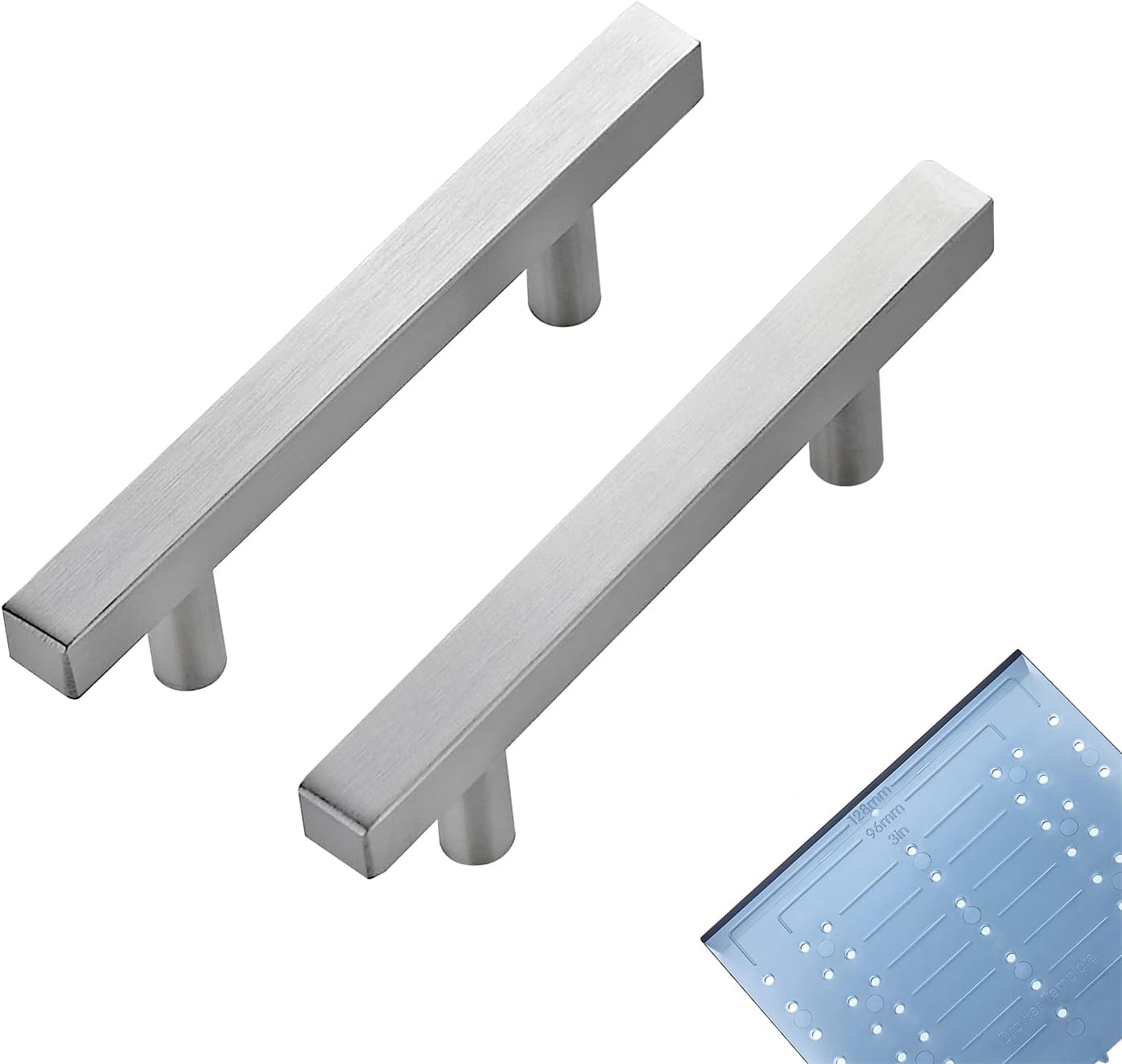 Ravinte 30 Pack 3-3/4 Inch Brushed Nickel Cabinet Pulls