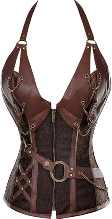 Alivila.Y Fashion Womens Steel Boned Retro Goth Steampunk Corset