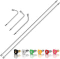 120 in Pressure Washer Extension Wand 2-Pack - Reach High & Low Easily