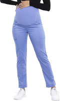 Maternity Scrub Pants for Women Straight Leg with Belly Panel - Ultra