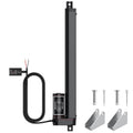 Justech 12V Heavy-Duty Linear Actuator 12in Stroke - Silent IP65