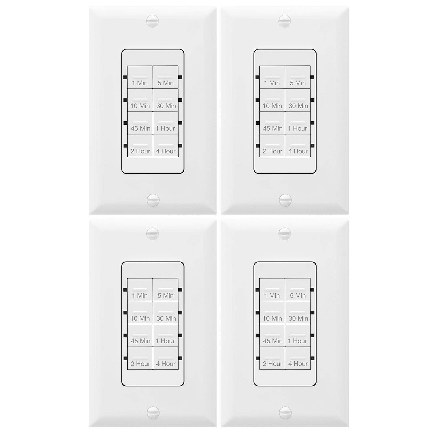 TOPGREENER Wall Countdown Timer Switch for Energy Saving Control