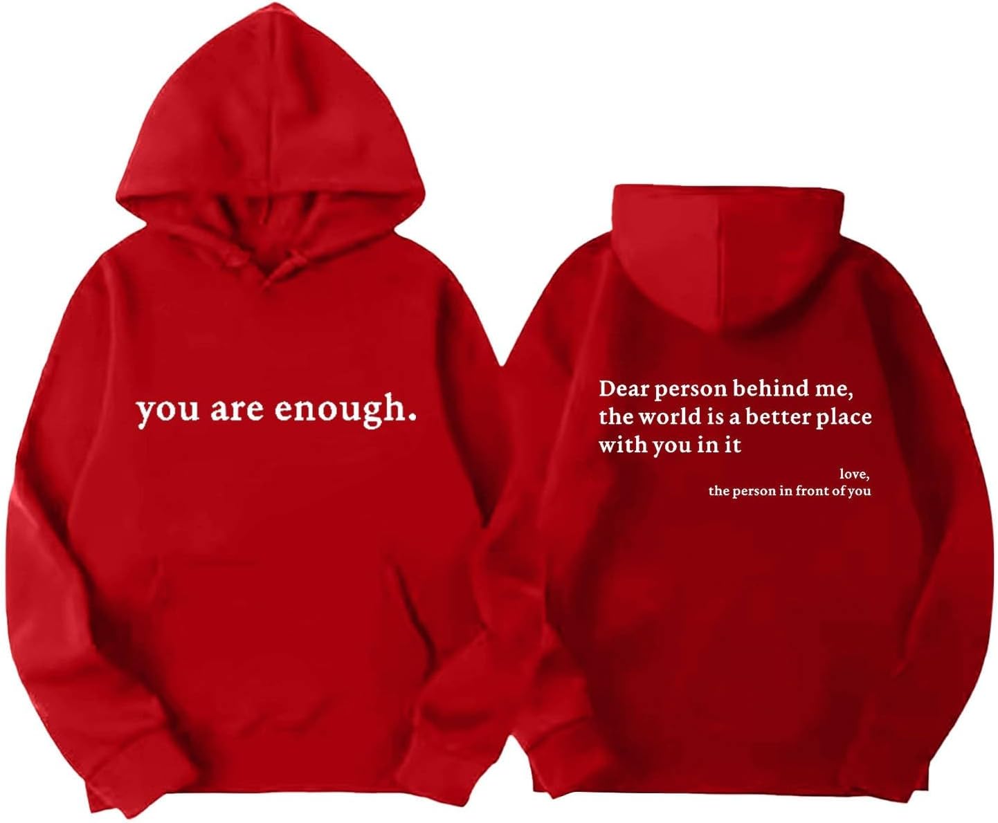 You are Enough Baby Hoodie