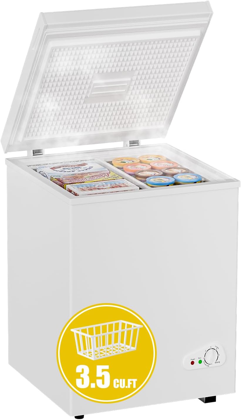 Bodacious 3.5 cuft Chest Freezer - Compact & Energy-Efficient