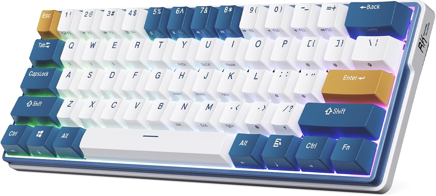 RK ROYAL KLUDGE RK61 Plus: Hot-Swappable & Wireless Gaming Keyboard