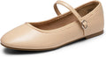 DREAM PAIRS Women's Mary Jane Ballet Flats - Comfortable Round Toe