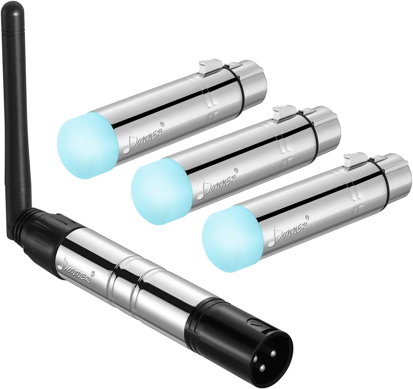 Donner Wireless DMX512 Control for LED Stage Lighting Setup