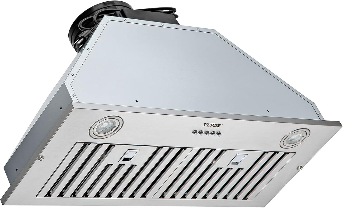 VEVOR Insert Range Hood 800CFM 3-Speed 30 Inch Stainless Steel