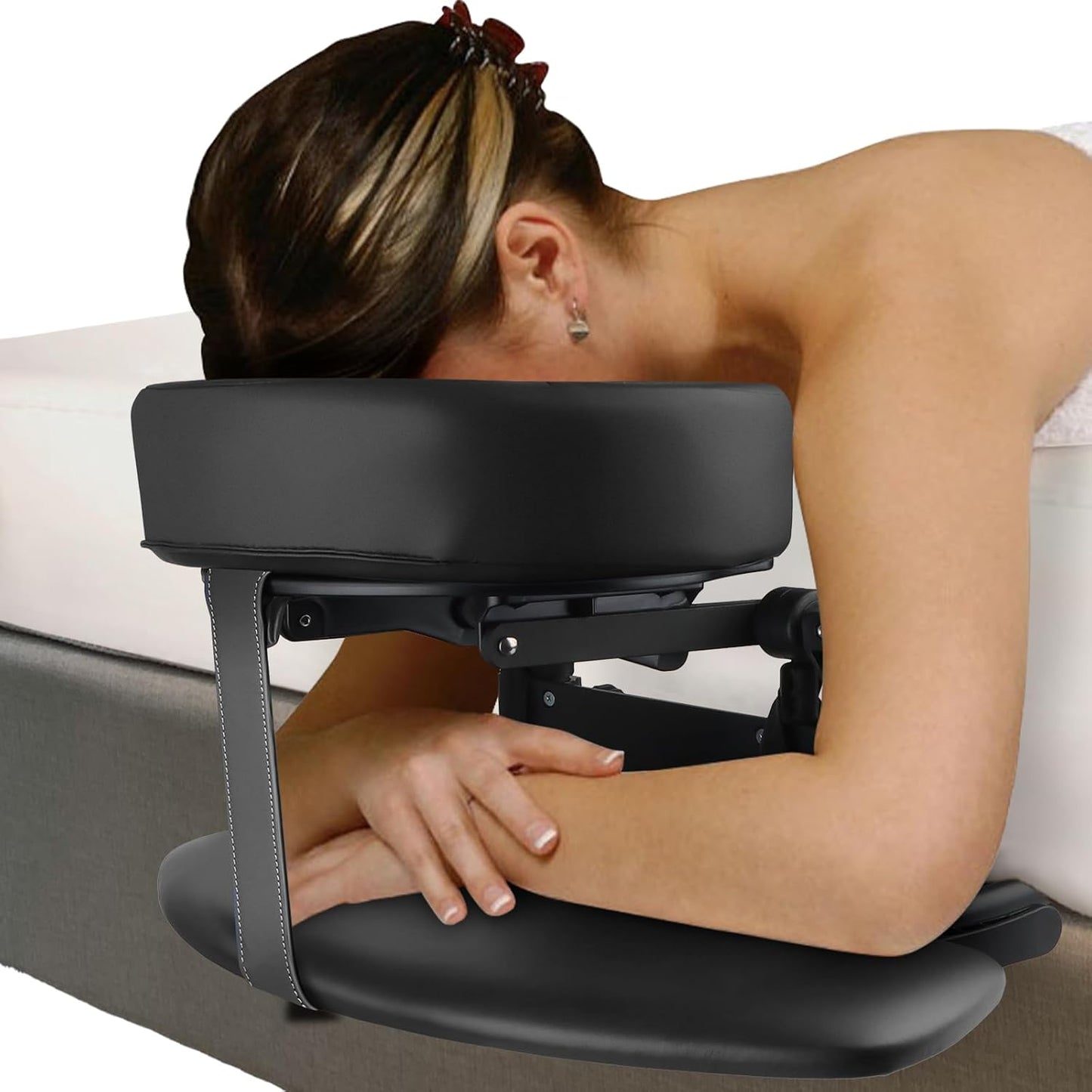 TOROKOM Adjustable Headrest Face Pillow for Ultimate Comfort