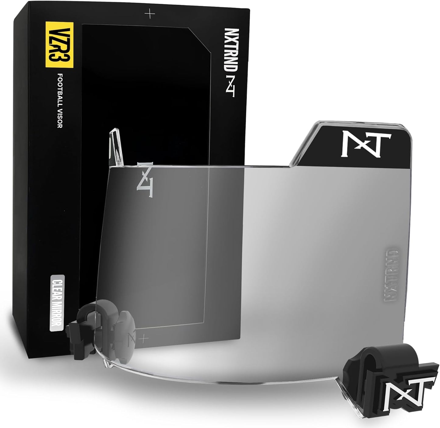 Nxtrnd VZR3 Football Visor with Curved Lens Technology