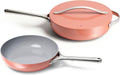 Caraway Fry Pan and Saute Pan Duo - Nonstick Ceramic Cookware