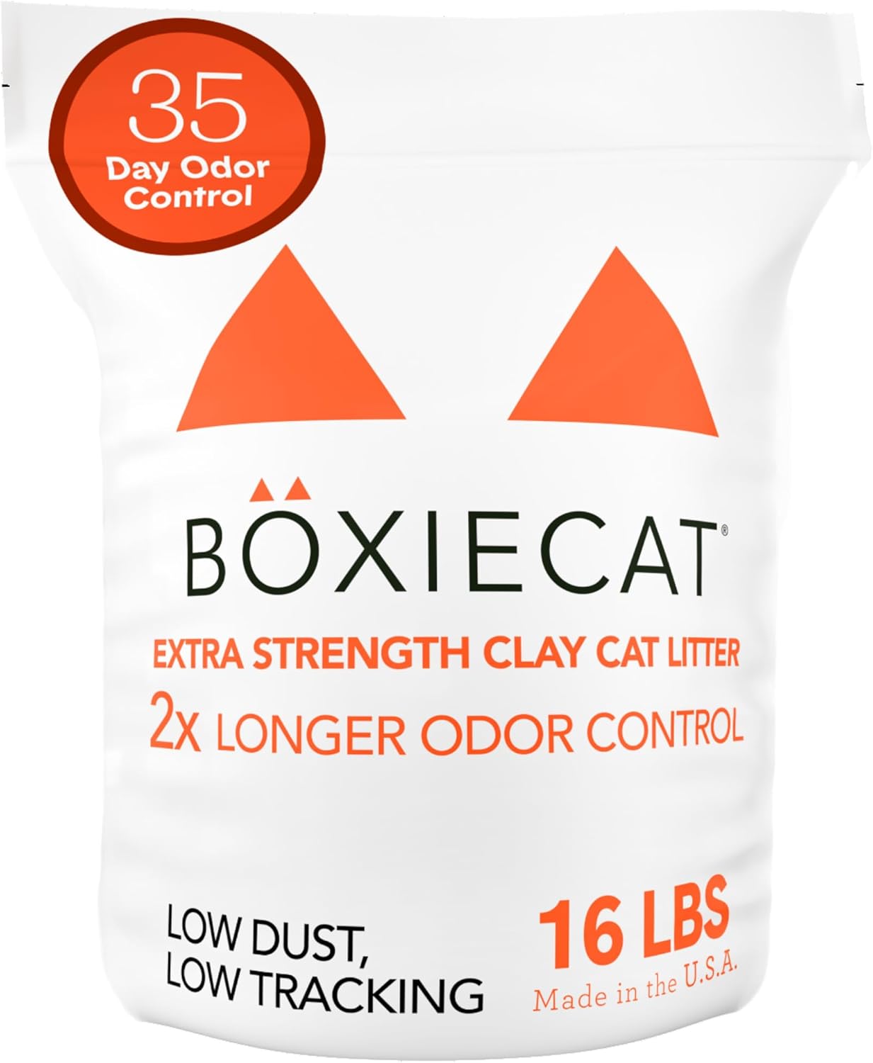 Boxie Extra Strength Cat Litter - 35-Day Odor Control!