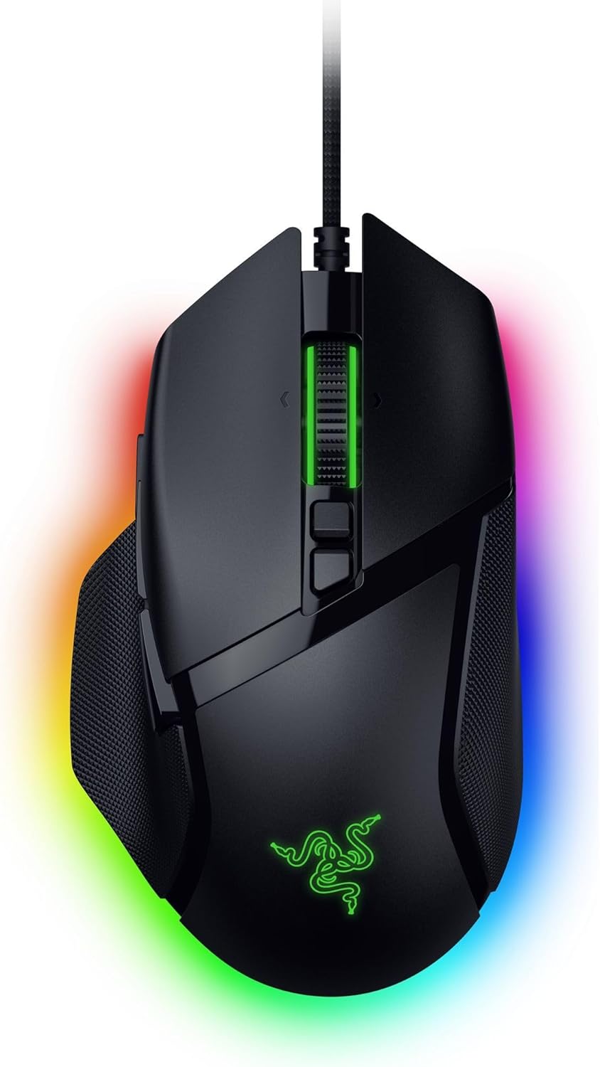 Razer Basilisk V3: HyperScroll Tilt Wheel & 35K DPI Optics!