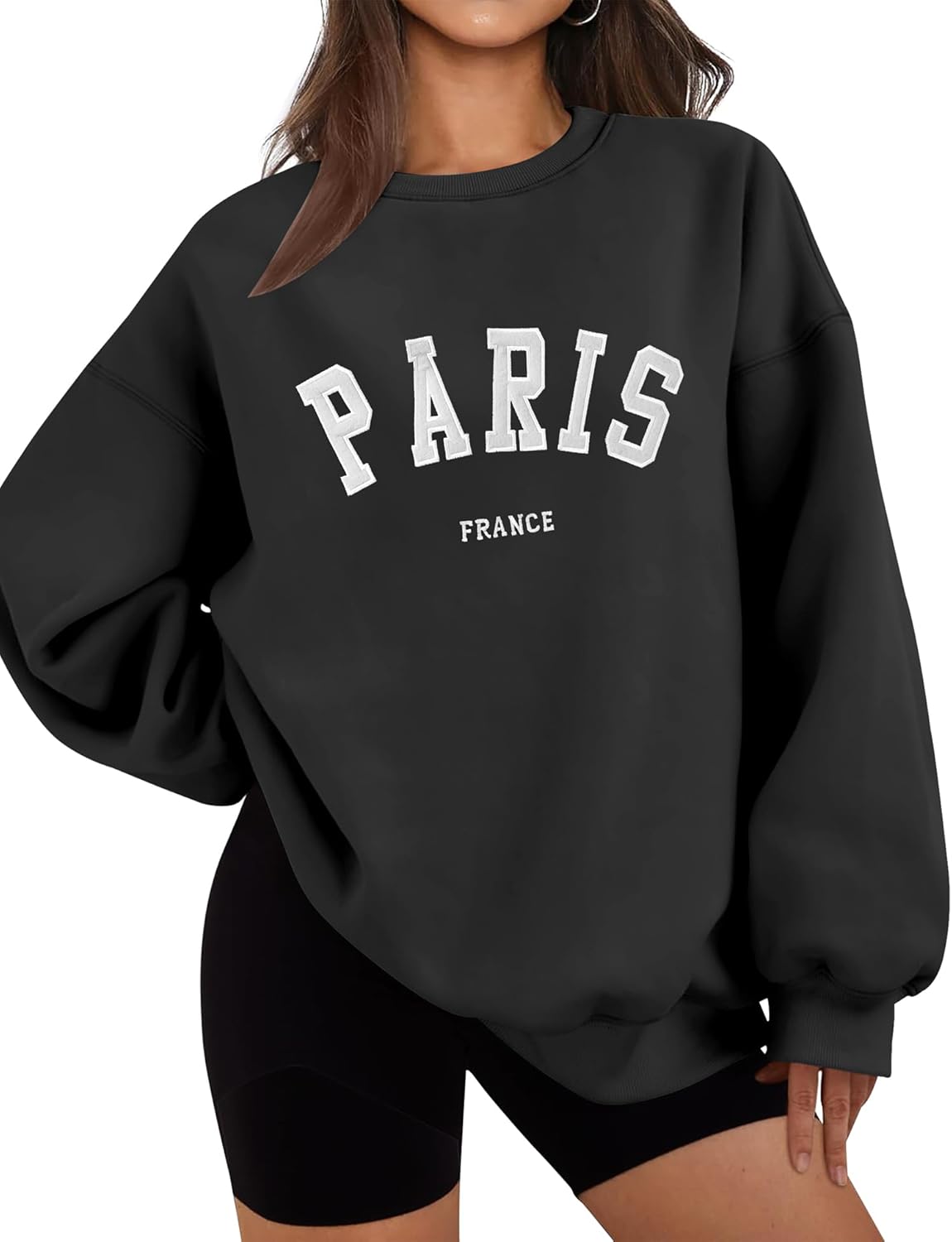 Cozy LOMON Oversized Fleece Sweatshirt