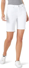 Lee Women's Relaxed Fit Bermuda Short - Classic Comfortable Denim