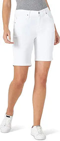 Lee Women's Relaxed Fit Bermuda Short - Comfortable Mid Rise Fit