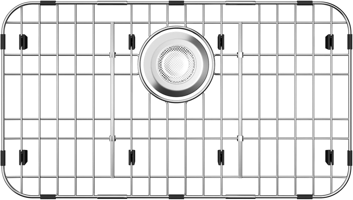 Stainless Steel Kitchen Sink Protector - 23 x 13 Sink Grate