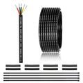 14 Gauge 5 Conductor Electrical Wire 25FT - Flexible, Tinned Copper