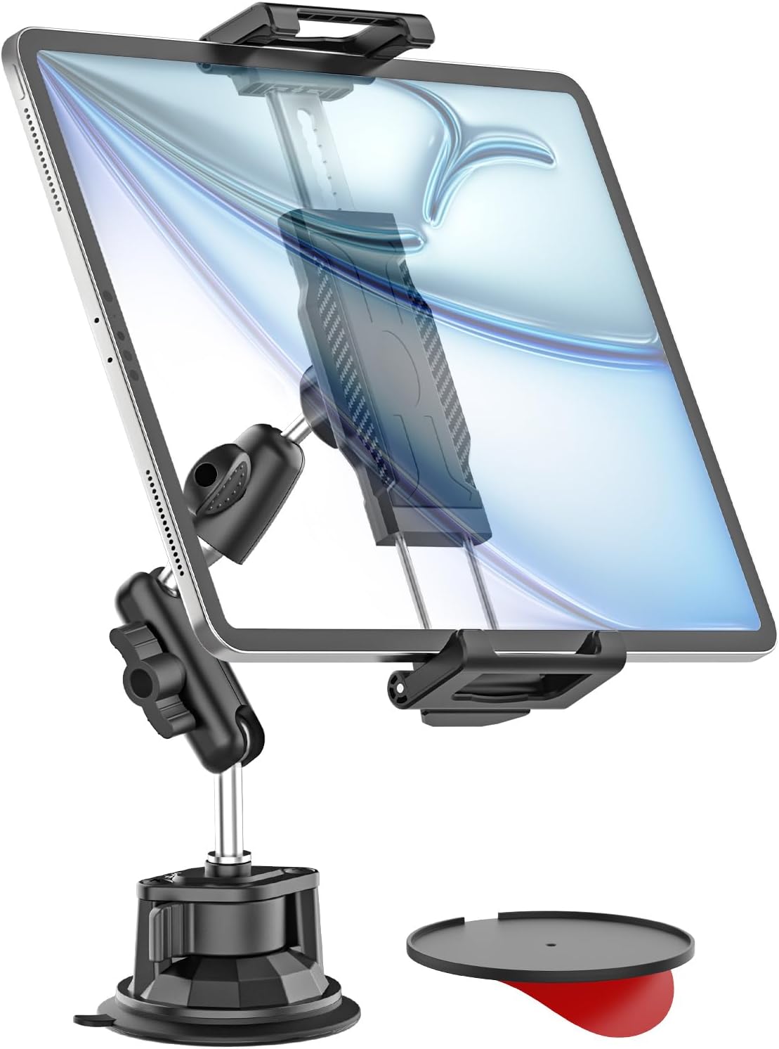 Car Dashboard Windshield Tablet Holder with Strong Suction Cup
