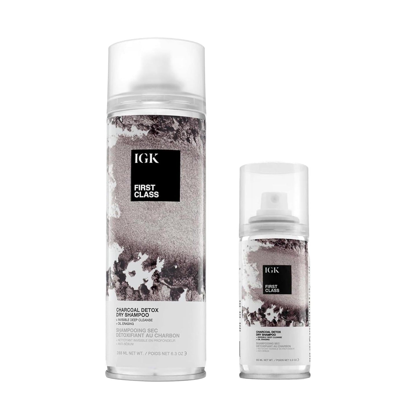 IGK FIRST CLASS Charcoal Detox Dry Shampoo for Oily Hair Review