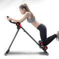 Foldable Ab Trainer with LCD Monitor - Home Gym Essential