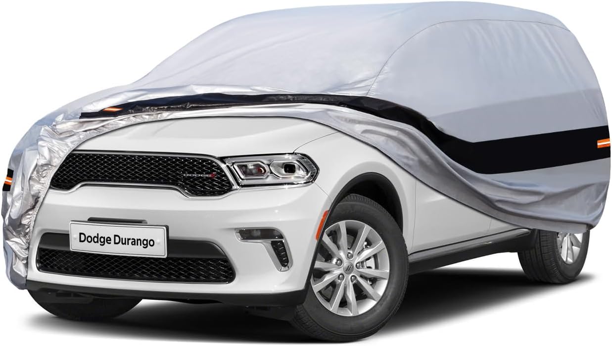 10 Layers SUV Car Cover for Dodge Durango - All Weather Protection