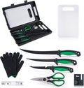 Fish Fillet Knife Set 11-Pc Kit - Complete Fishing Cleaning Gear