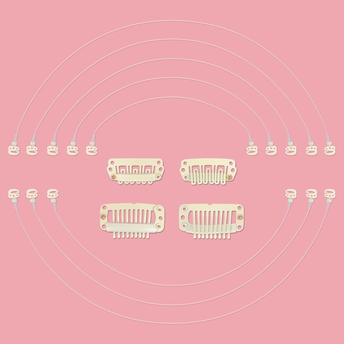 Wennalife Blonde Elastic Wire for Hair Extensions