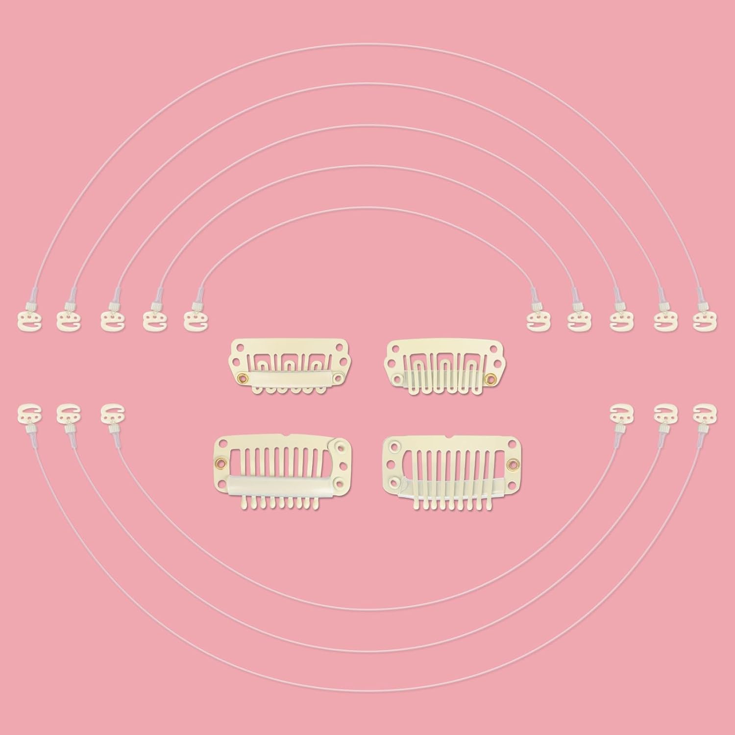 Wennalife Blonde Elastic Wire for Hair Extensions