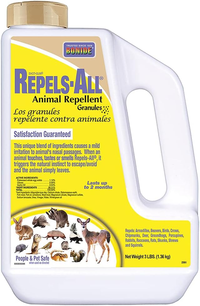 3 lbs. Bonide Repels-All Granules | Deer & Rabbit Repellent