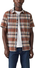 Levi's Men's Classic 1 Pocket Short Sleeve Button Up (Style WBFC)