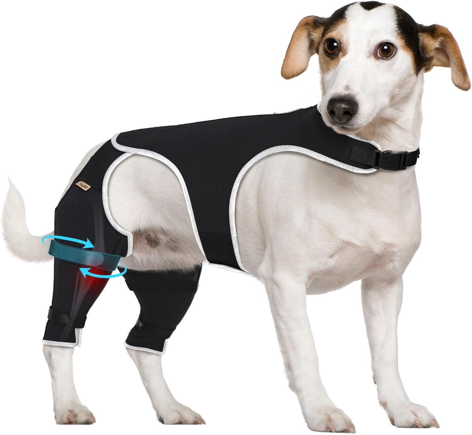 Supet Dog Rear Leg Sleeve for TPLO Surgery Wound Protection