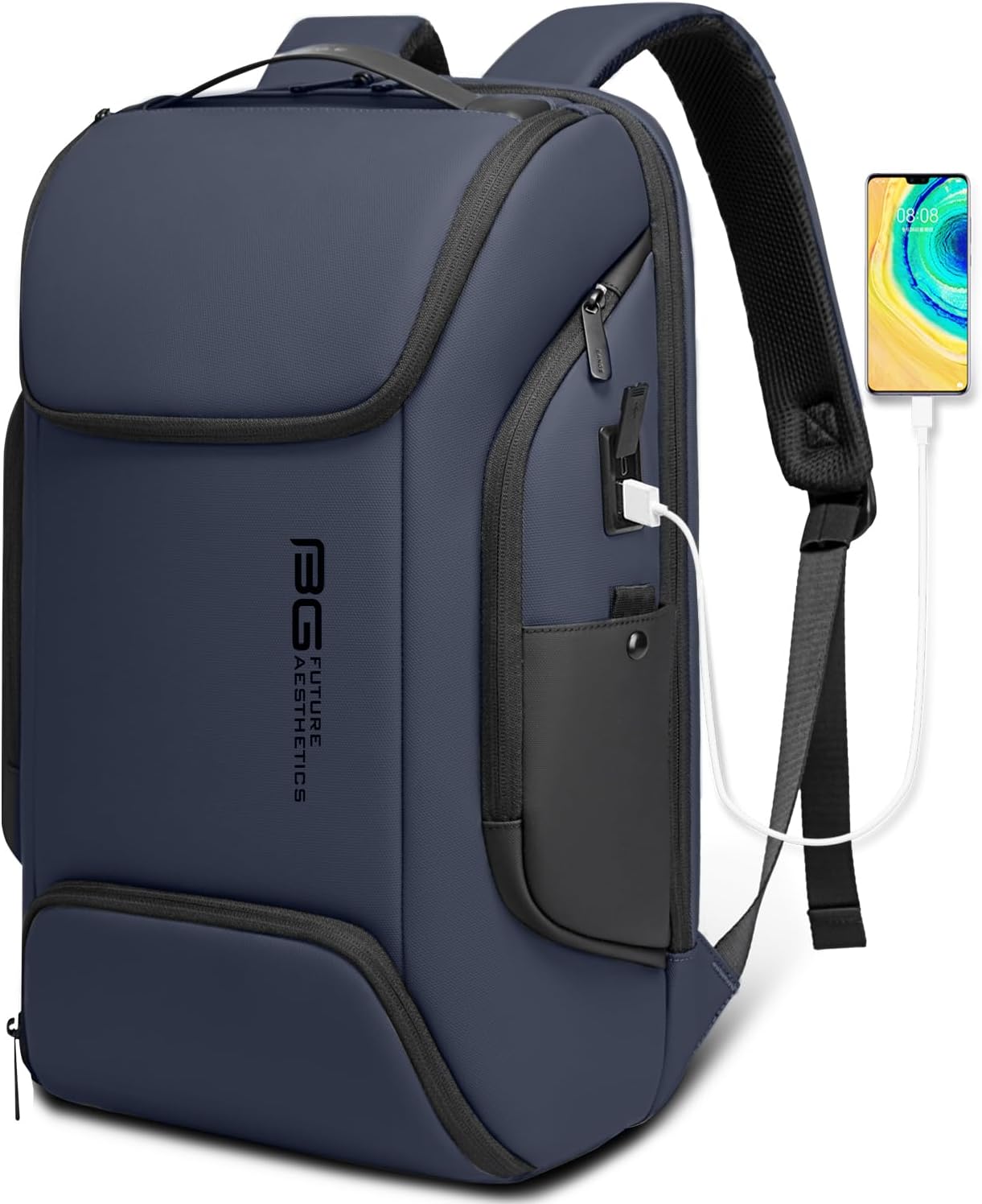 BANGE Business Laptop Smart Backpack for 15.6 Inch Laptops