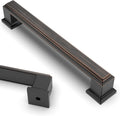 Asidrama 5 Inch Oil Rubbed Bronze Cabinet Handles - 10 Pack
