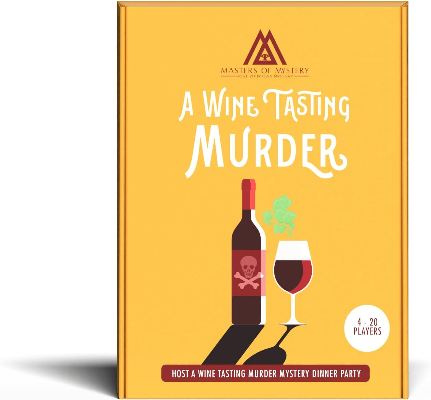 Replay-able Wine Tasting Murder Mystery Dinner Party Game