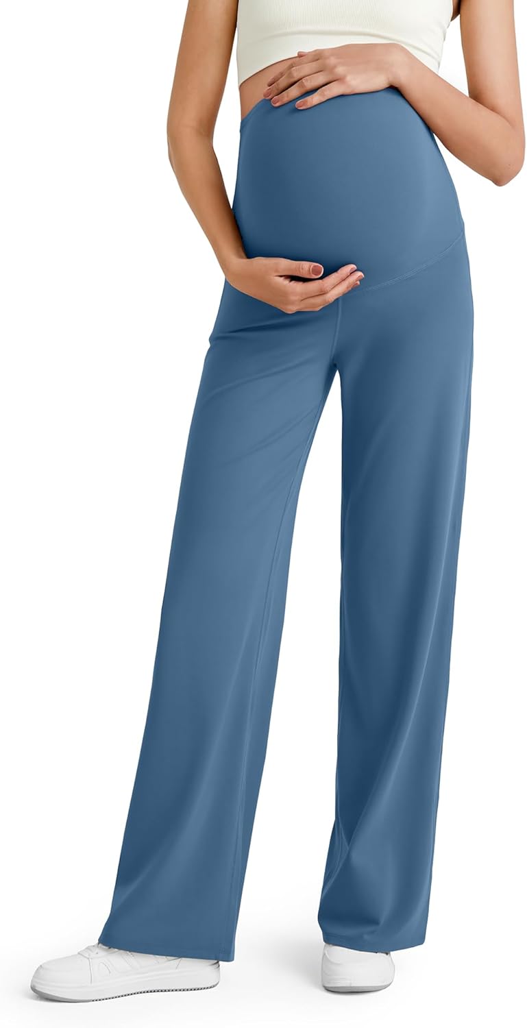 G4Free BareFeel Maternity Dress Yoga Pants for Comfort and Style