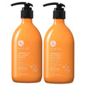 Luseta Shampoo and Conditioner Set for Hair with Turmeric