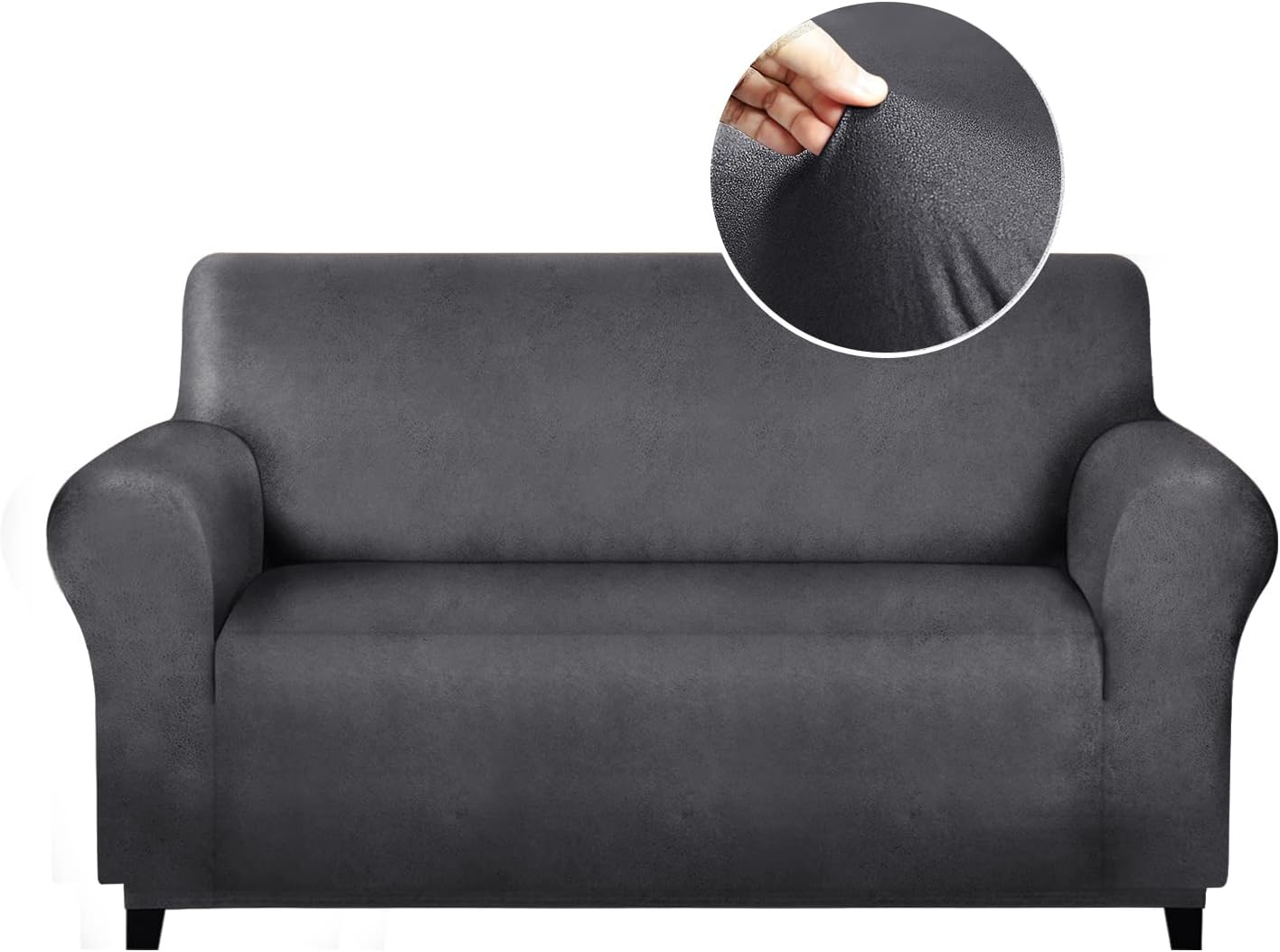 Molasofa Loveseat Covers - Soft Washable Couch Cover for Pets