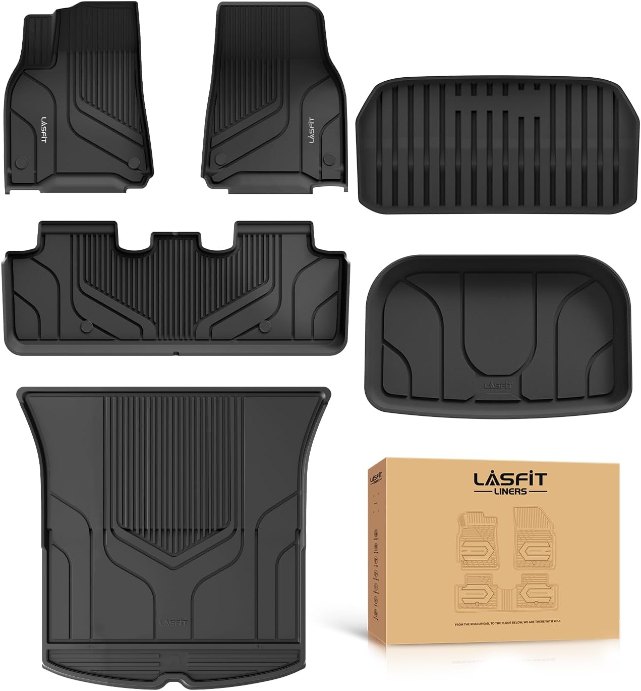 Premium Extra Thick Floor Mats for Tesla Model Y 2020-2025
