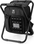 MOZETO Backpack Stool Cooler Chair - 3-in-1 Portable Outdoor Seat