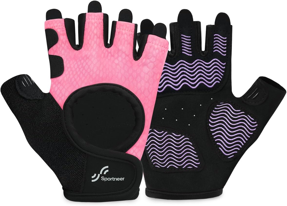 Sportneer Full Palm Protection Workout Gloves