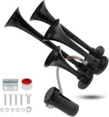 Train Horns Kit 4 Trumpet 185db Super Loud Air Horn - Safety Alert