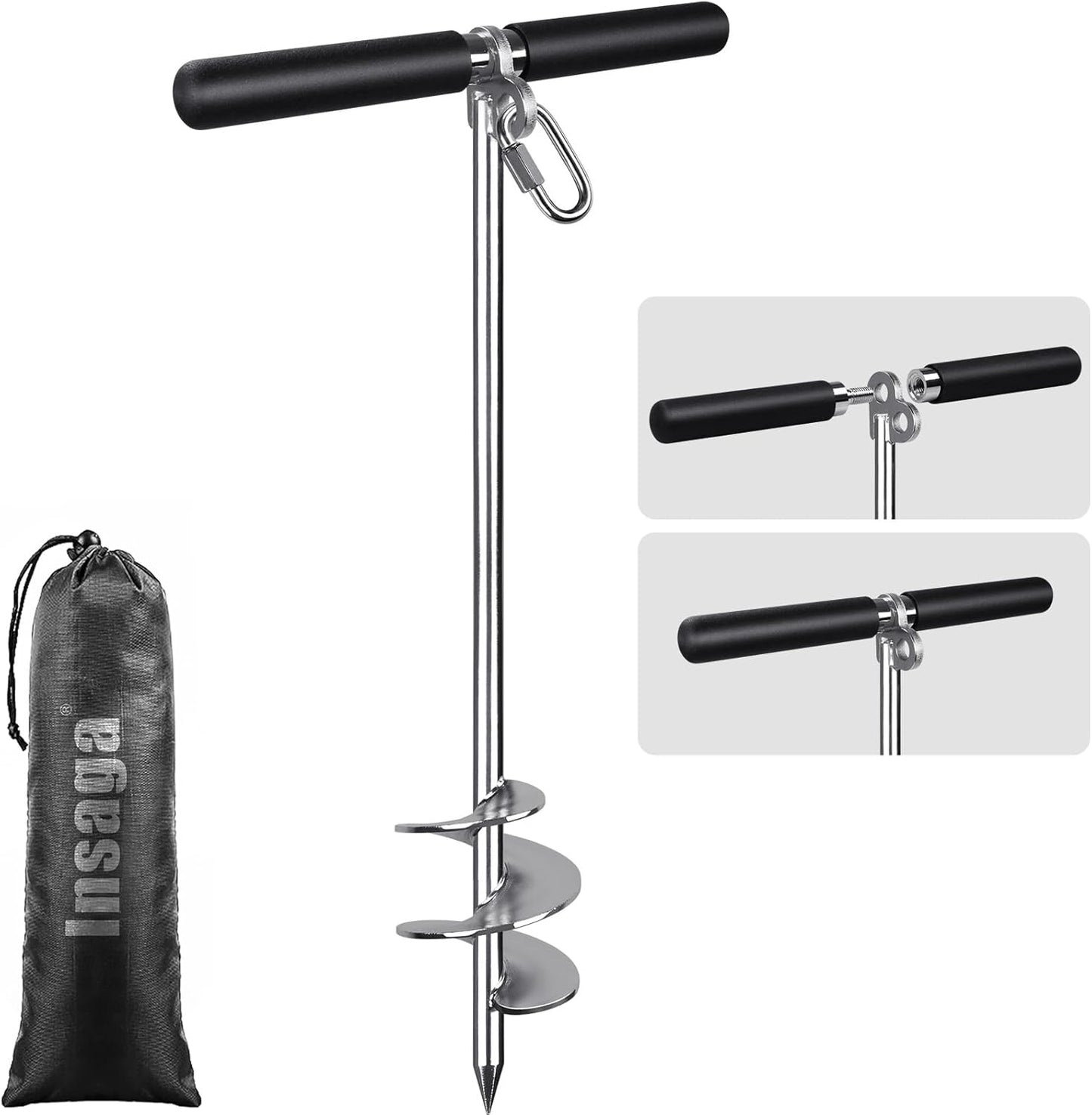 17ft' Sand Anchor for Boat with 32ft Rope - Versatile & Durable