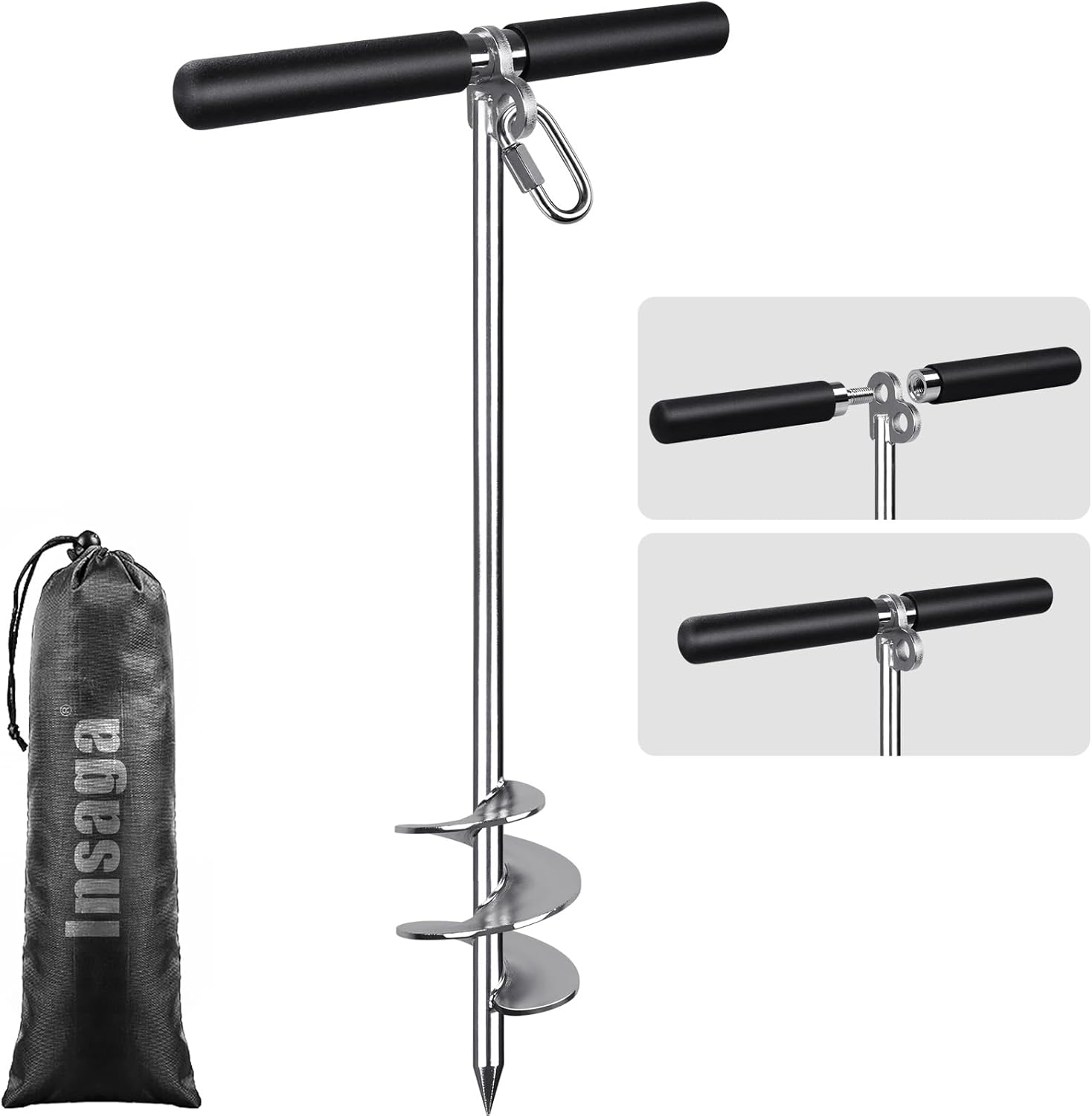 17ft' Sand Anchor for Boat with 32ft Rope - Versatile & Durable