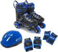 Chicago Skates Inline Training Skate Combo Set - Kids Adjustable